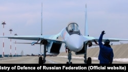 Истребиль Су-30СМ